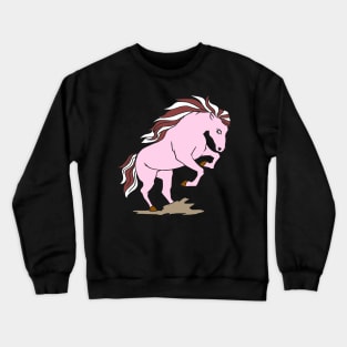 A very nice horse and pony dressage Crewneck Sweatshirt